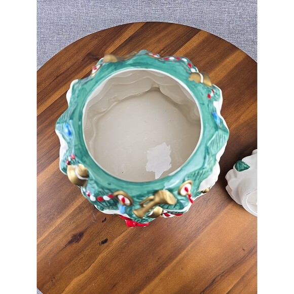 Hearthston Christmas TreeCookie Jar Holiday Christmas‎ In Box - Picture 8 of 10